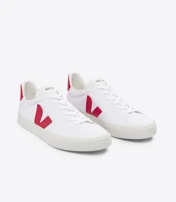 Damen VEJA CAMPO CANVAS WHITE PEKIN
