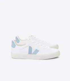 Damen VEJA CAMPO CANVAS WHITE STEEL