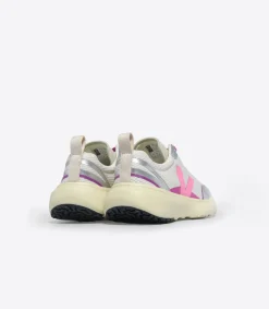 Kinder VEJA CANARY LIGHT ALVEOMESH GRAVEL MALIBU SILVER