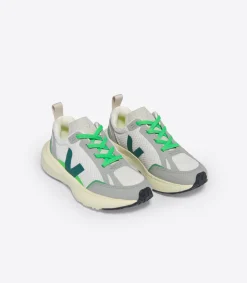 Kinder VEJA CANARY LIGHT ALVEOMESH GRAVEL BRITTANY