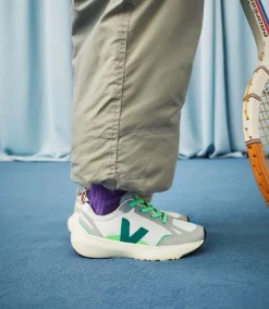 Kinder VEJA CANARY LIGHT ALVEOMESH GRAVEL BRITTANY