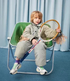 Kinder VEJA CANARY LIGHT ALVEOMESH GRAVEL BRITTANY