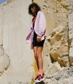 VEJA CONDOR MESH GRENAT DAHLIA