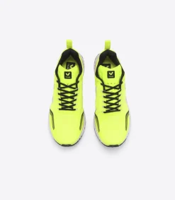 VEJA CONDOR MESH JAUNE FLUO WHITE