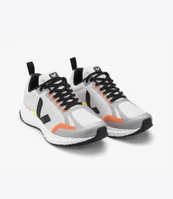 VEJA CONDOR MESH LIGHT GREY BLACK