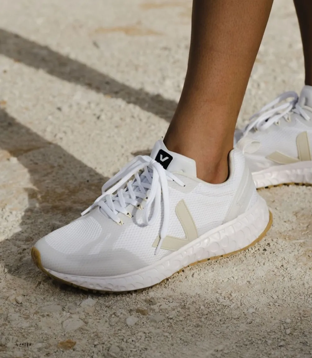 VEJA CONDOR MESH WHITE PIERRE