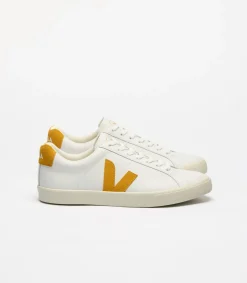 Damen VEJA ESPLAR LEATHER WHITE SAFRAN