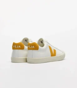 Damen VEJA ESPLAR LEATHER WHITE SAFRAN