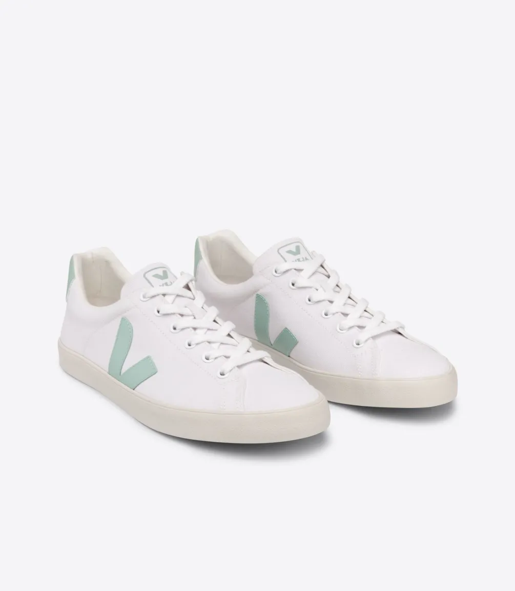 VEJA ESPLAR SE CANVAS WHITE MATCHA