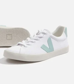 VEJA ESPLAR SE CANVAS WHITE MATCHA