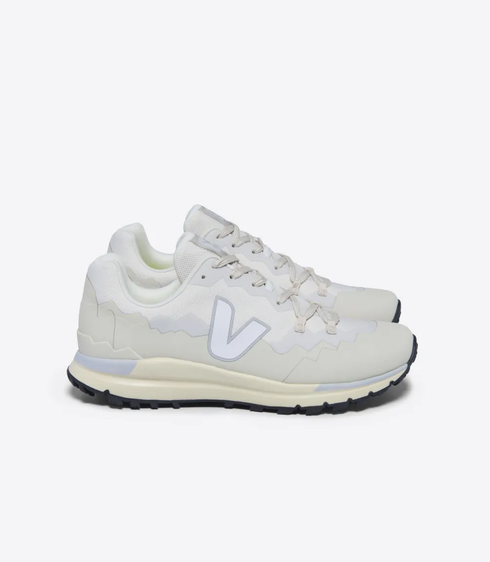 Damen VEJA FITZ ROY TREK-SHELL GRAVEL WHITE