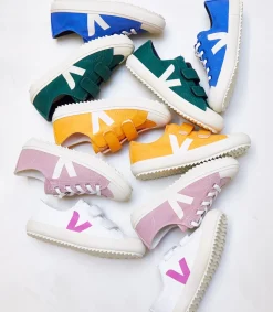 Kinder VEJA FLIP ELASTIC LACES CANVAS BABE PIERRE