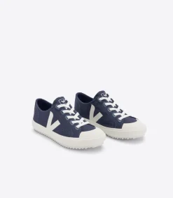 Kinder VEJA FLIP ELASTIC LACES CANVAS MARINE PIERRE