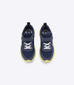 Kinder VEJA GORILLA B-MESH NAUTICO WHITE JAUNE FLUO SOLE