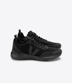 VEJA IMPALA ENGINEERED-MESH FULL BLACK KAKI