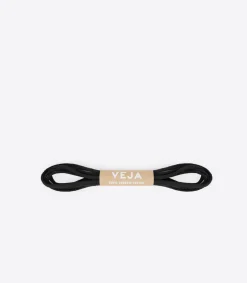 Damen VEJA LACES ORGANIC COTTON BLACK