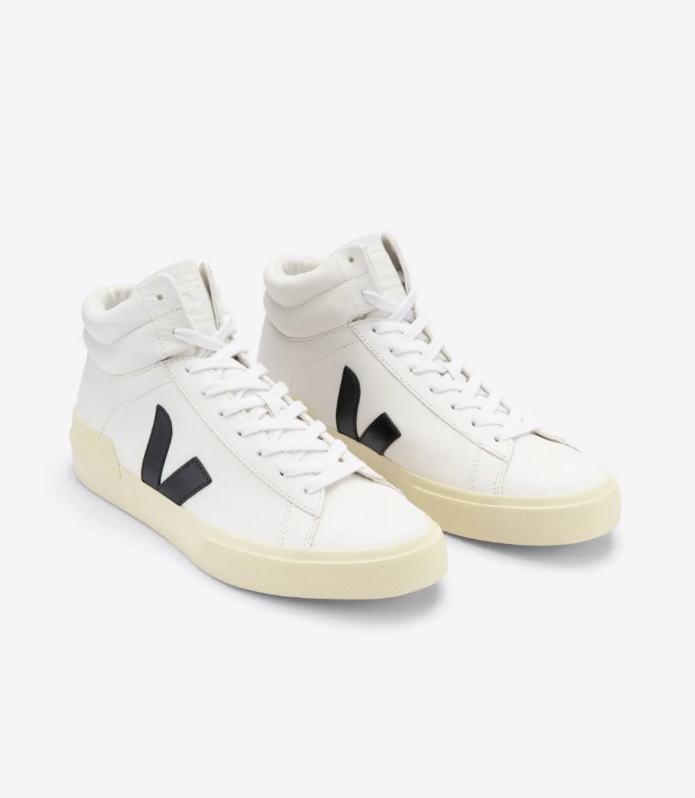 Damen VEJA MINOTAUR LEATHER WHITE BLACK BUTTER