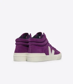 Damen VEJA MINOTAUR SUEDE MAGENTA PIERRE