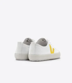 VEJA NOVA CANVAS WHITE GOLD YELLOW