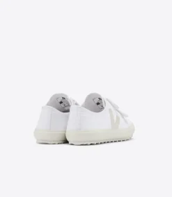 Kinder VEJA OLLIE CANVAS WHITE PIERRE