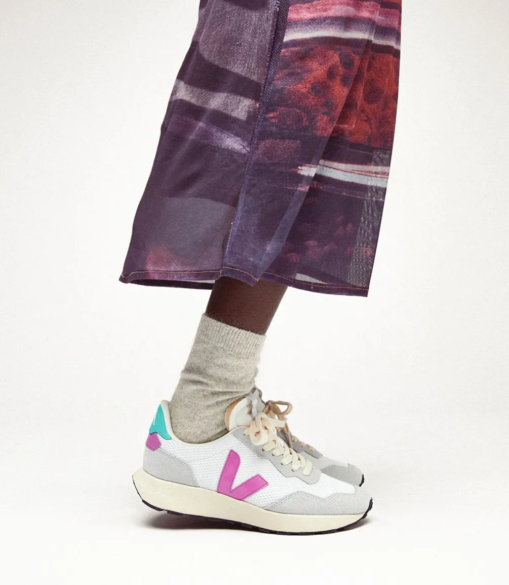 Damen VEJA PAULISTANA ALVEOMESH GRAVEL ULTRAVIOLET