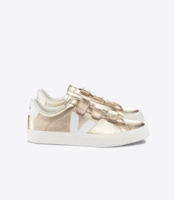 Damen VEJA RECIFE LEATHER PLATINE WHITE