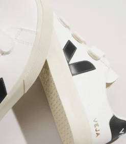 Damen VEJA RECIFE LEATHER WHITE BLACK