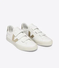 Damen VEJA RECIFE LEATHER WHITE PLATINE