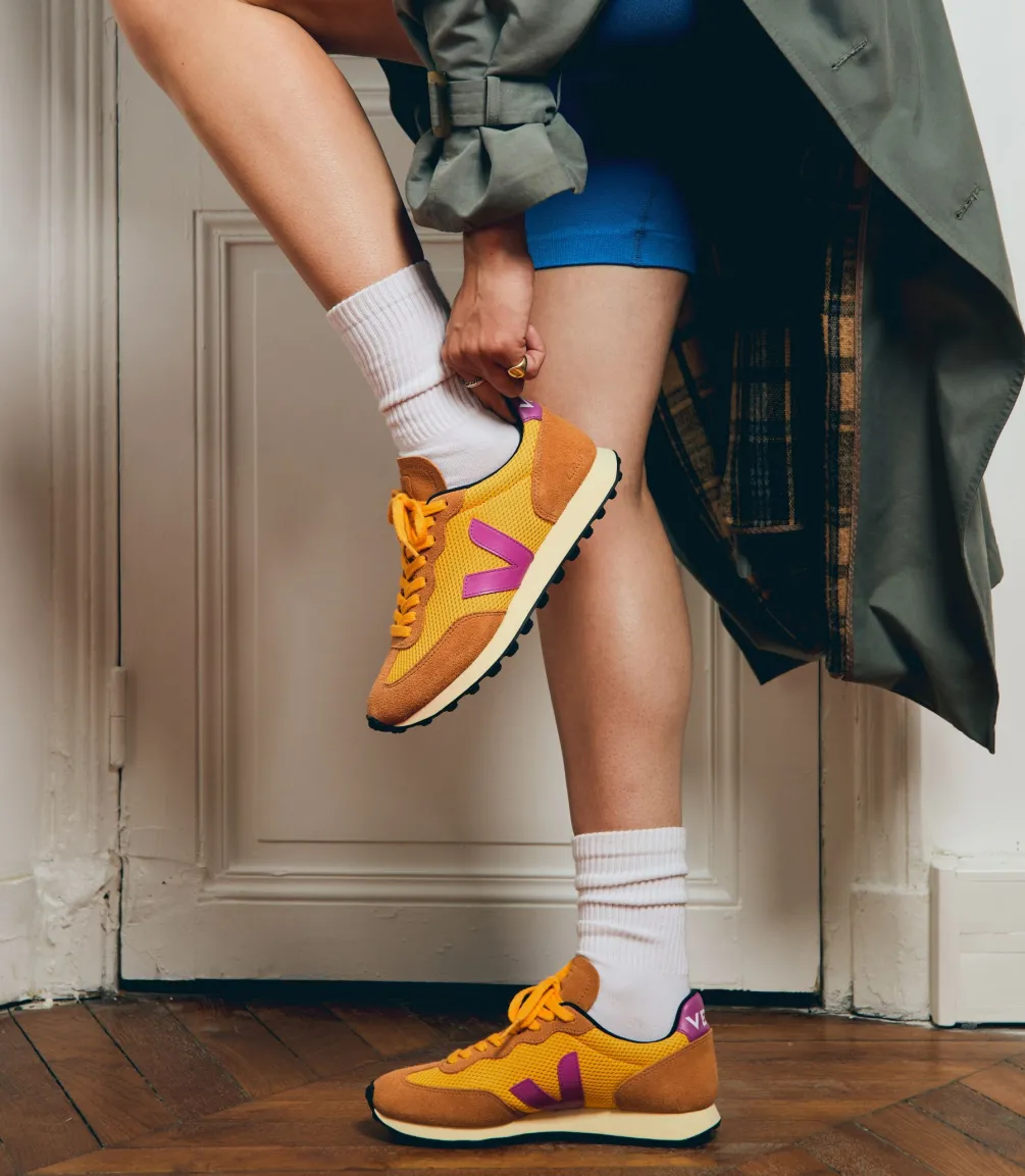 Damen VEJA RIO BRANCO ALVEOMESH OURO ULTRAVIOLET