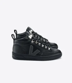 VEJA RORAIMA LEATHER BLACK GRAFITE BLACK SOLE