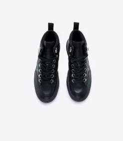 VEJA RORAIMA LEATHER BLACK GRAFITE BLACK SOLE