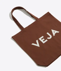Damen VEJA TOTE BAG COTTON CHOCOLATE