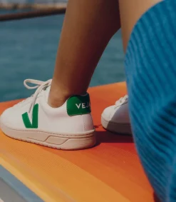 Damen VEJA URCA CWL WHITE EMERAUDE