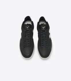 VEJA V-12 B-MESH BLACK WHITE