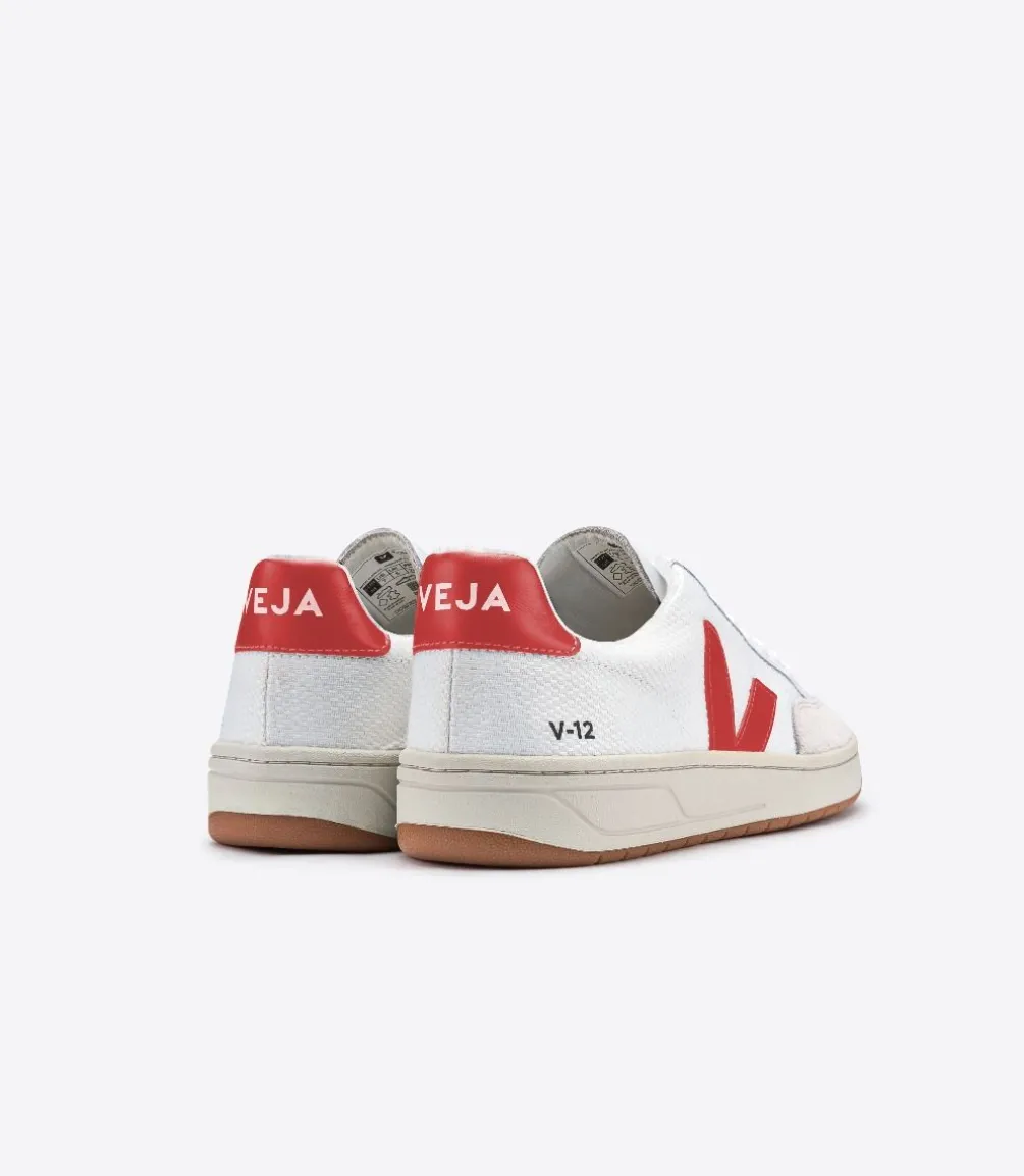 VEJA V-12 B-MESH WHITE PEKIN