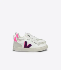 Kinder VEJA V-10 CWL WHITE MAGENTA SARI