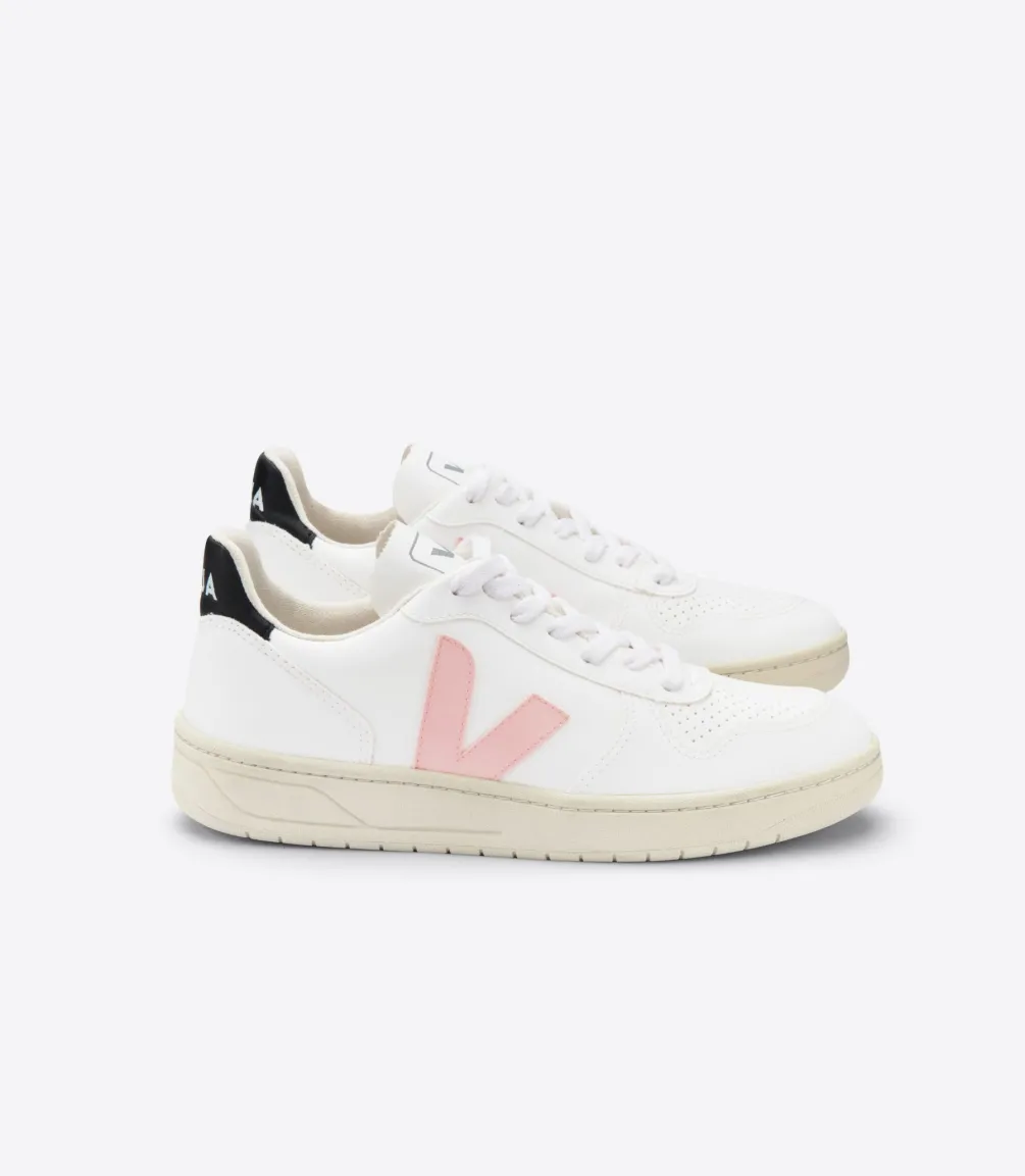 VEJA V-10 CWL WHITE PETALE BLACK