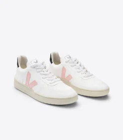VEJA V-10 CWL WHITE PETALE BLACK