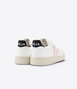 VEJA V-10 CWL WHITE PETALE BLACK