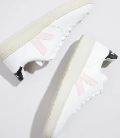 VEJA V-10 CWL WHITE PETALE BLACK