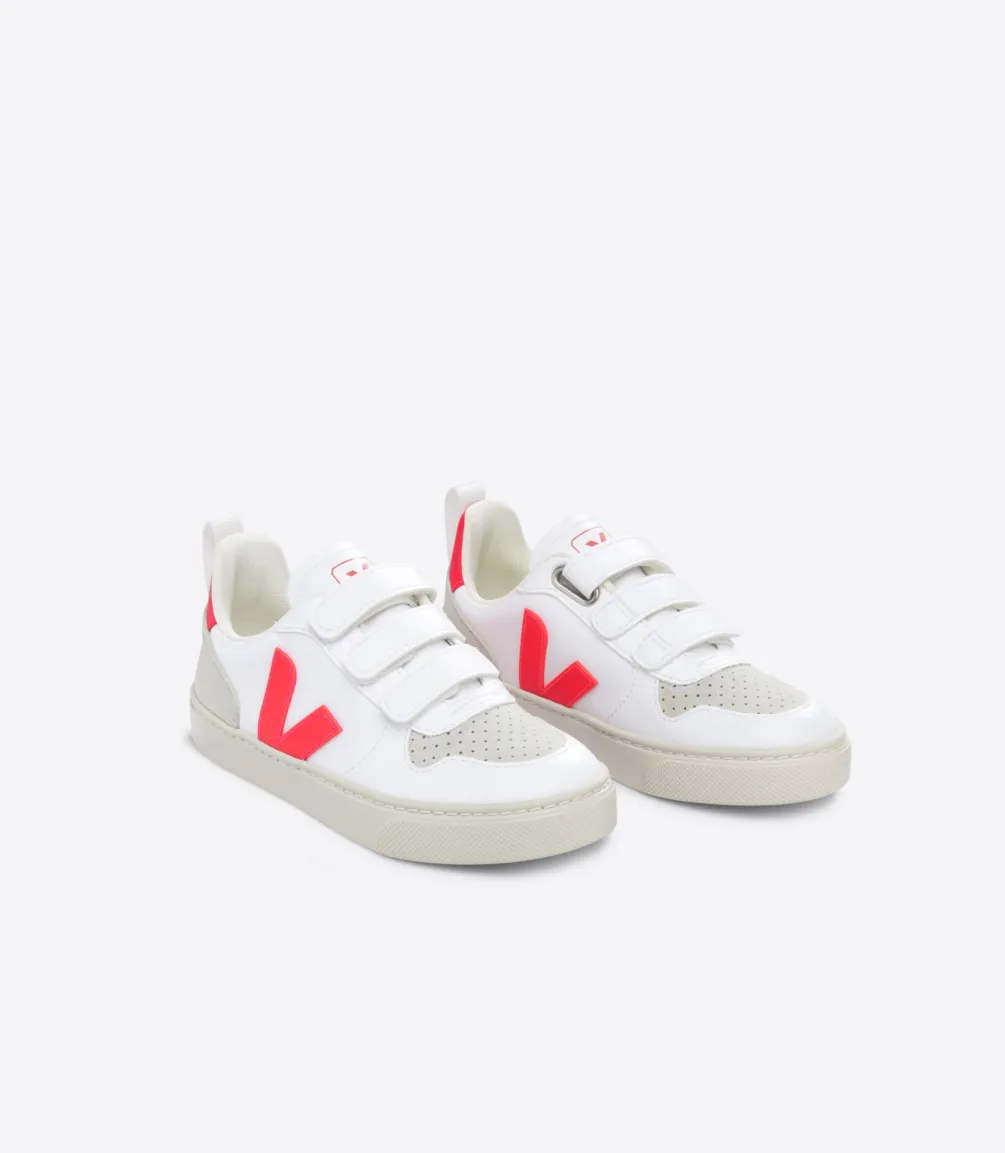 Kinder VEJA V-10 CWL WHITE ROSE FLUO