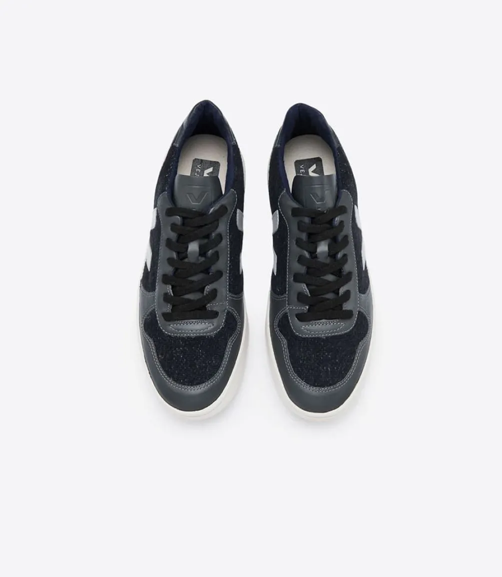 VEJA V-10 FLANNEL DARK OXFORD GREY