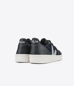 VEJA V-10 FLANNEL DARK OXFORD GREY