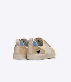 Kinder VEJA V-10 FLEECE X BIGSTUFFED PURE WHITE