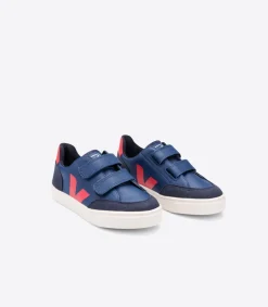 Kinder VEJA V-12 LEATHER COBALT PEKIN