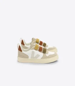 Kinder VEJA V-10 LEATHER X BONPOINT MULTICO ALMOND