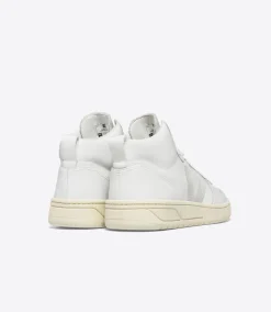 Damen VEJA V-15 LEATHER WHITE