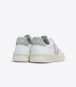 Damen VEJA V-12 LEATHER WHITE LIGHT GREY