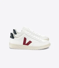 Damen VEJA V-12 LEATHER WHITE MARSALA NAUTICO