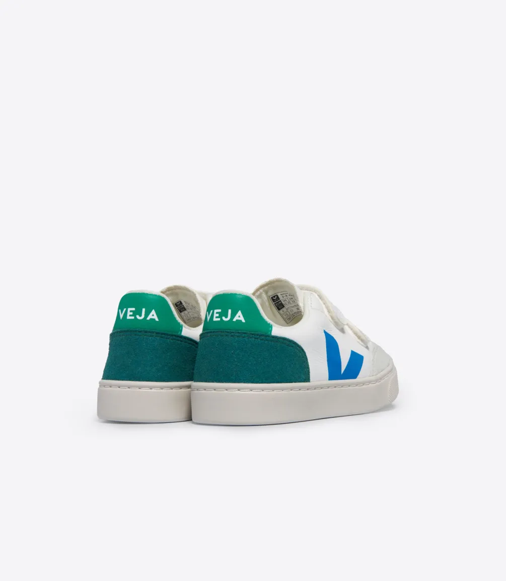 Kinder VEJA V-12 LEATHER WHITE MULTICO BRITTANY